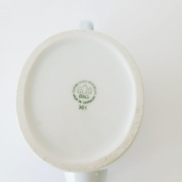 Vintage B&G Coffee Pot Ballerina Coastal Blue Ombre Bing & Grondahl Denmark - Picture 9 of 13